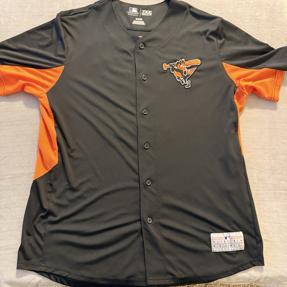 Baltimore Orioles Machado 13 Jersey MLB Genuine TX3 Cool Mens XL Black